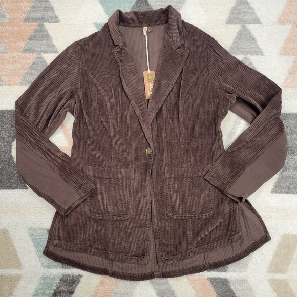 NEW XCVI Westbrook Corduroy Blazer Jacket Size XL - Picture 2 of 10